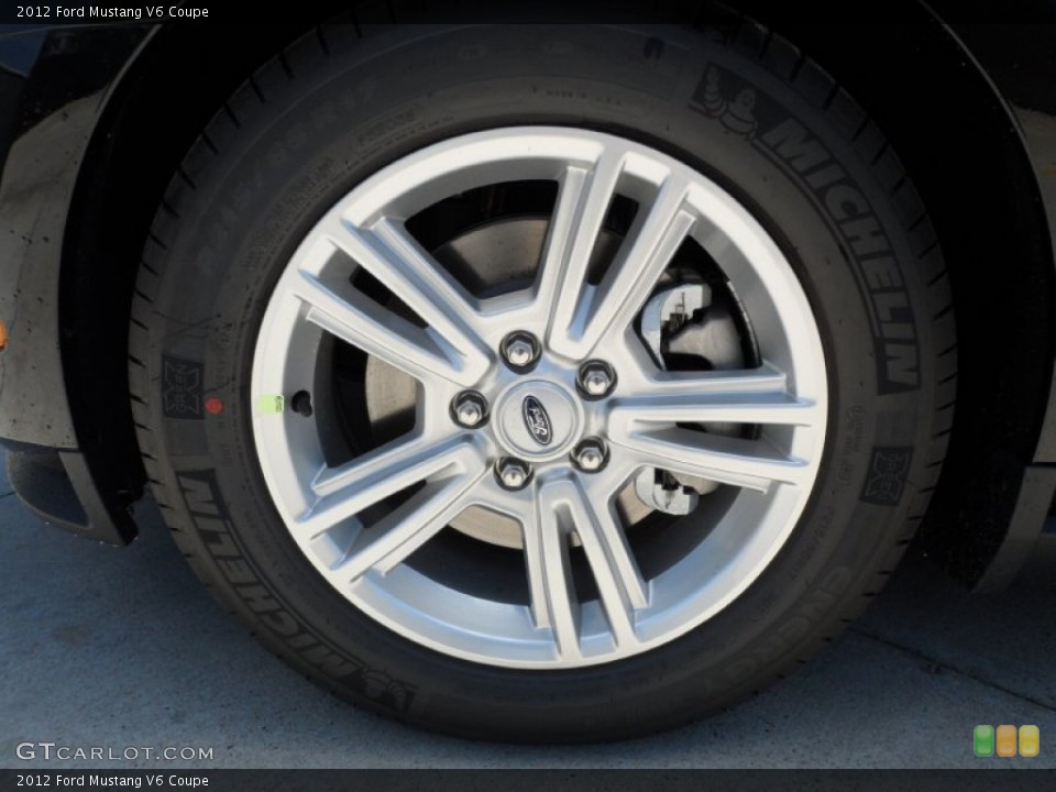 2012 Ford Mustang V6 Coupe Wheel and Tire Photo #49985049