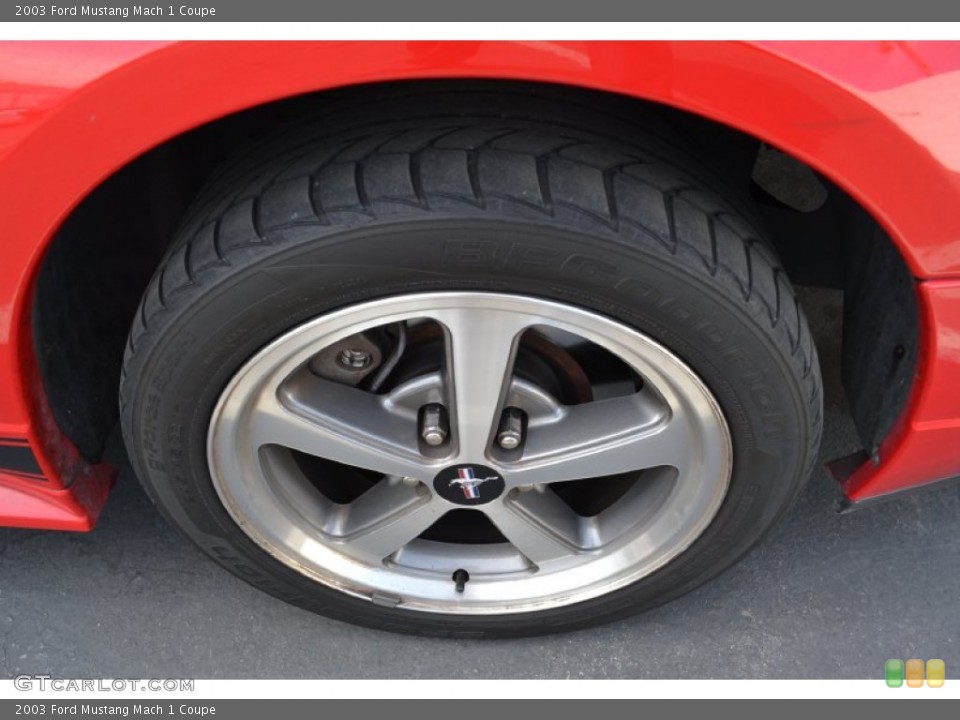 2003 Ford Mustang Mach 1 Coupe Wheel and Tire Photo #49991386