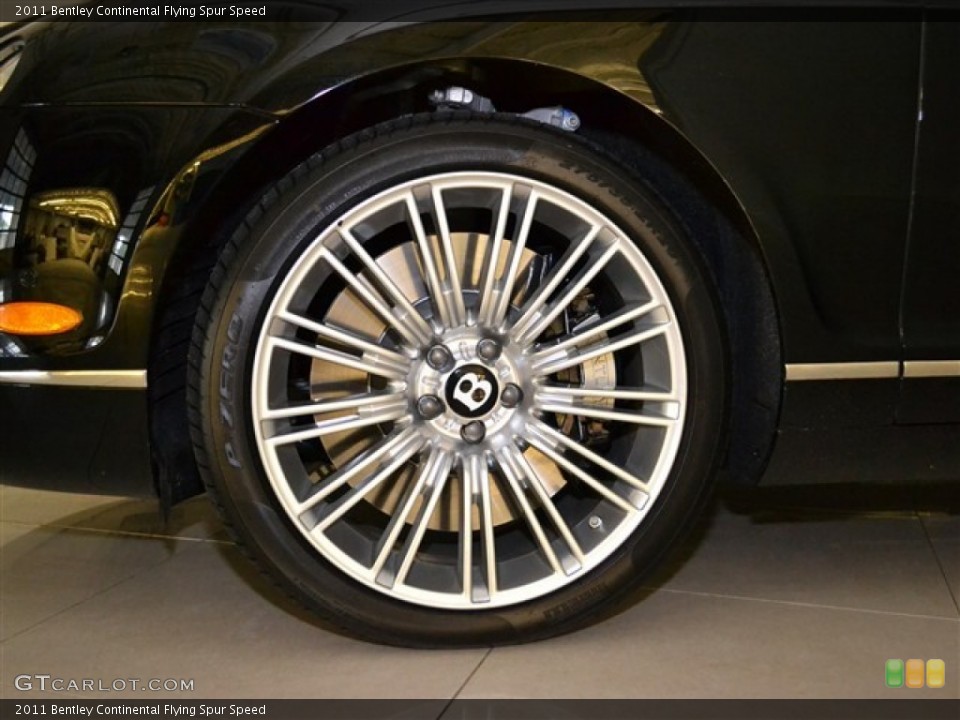 2011 Bentley Continental Flying Spur Speed Wheel and Tire Photo #49993114