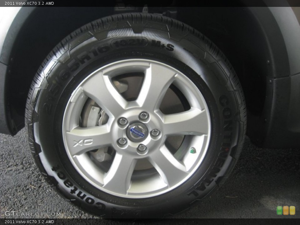2011 Volvo XC70 3.2 AWD Wheel and Tire Photo #49993936