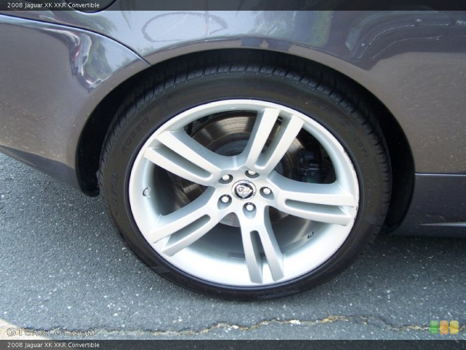 2008 Jaguar XK XKR Convertible Wheel and Tire Photo #49995499