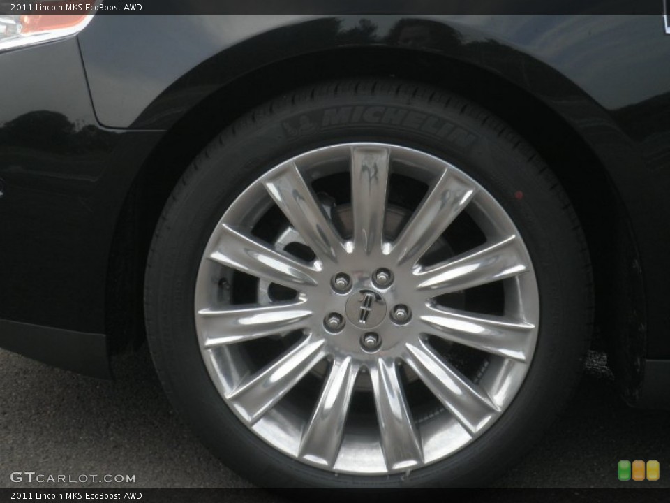 2011 Lincoln MKS EcoBoost AWD Wheel and Tire Photo #49996837