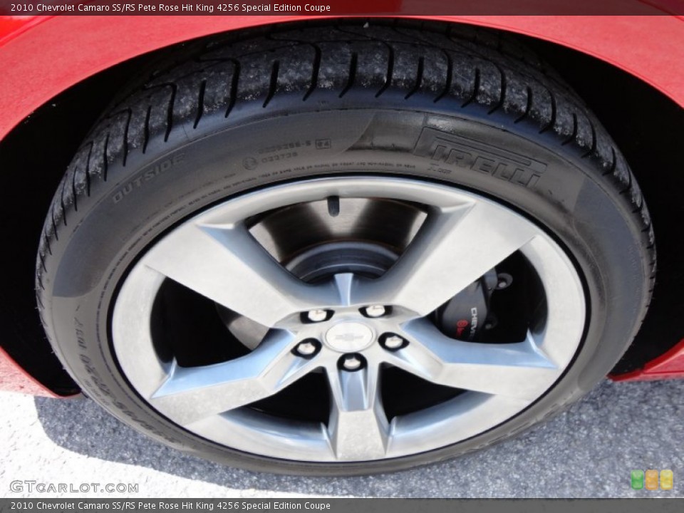2010 Chevrolet Camaro SS/RS Pete Rose Hit King 4256 Special Edition Coupe Wheel and Tire Photo #49998715