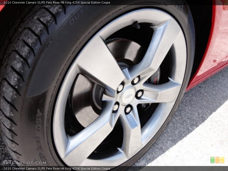 2010 Chevrolet Camaro SS/RS Pete Rose Hit King 4256 Special Edition Coupe Wheel and Tire Photo #49998730
