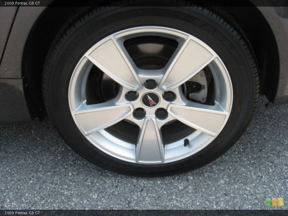 2009 Pontiac G8 GT Wheel and Tire Photo #50000083