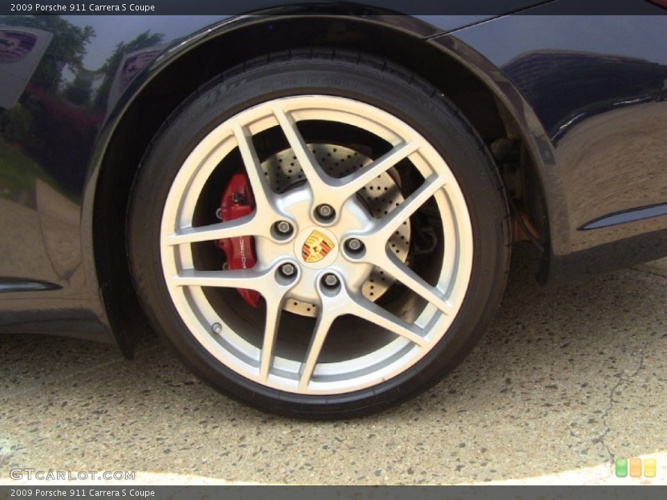 2009 Porsche 911 Carrera S Coupe Wheel and Tire Photo #50003383