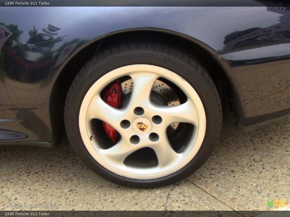 1996 Porsche 911 Turbo Wheel and Tire Photo #50003611