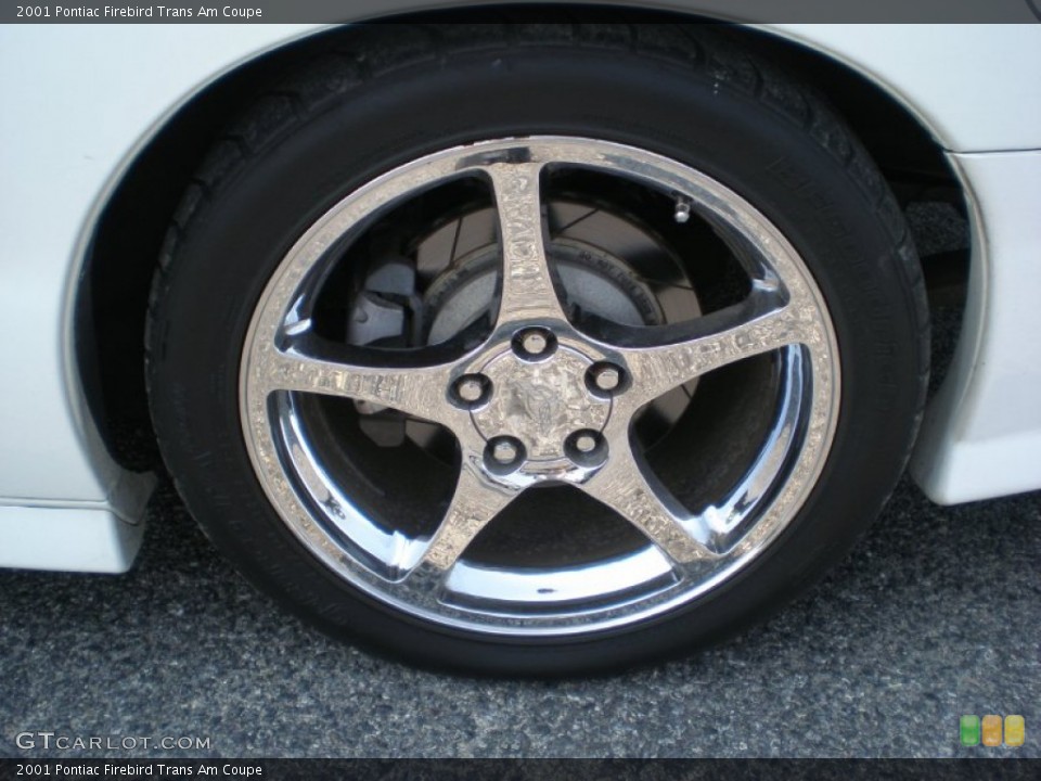 2001 Pontiac Firebird Trans Am Coupe Wheel and Tire Photo #50004325