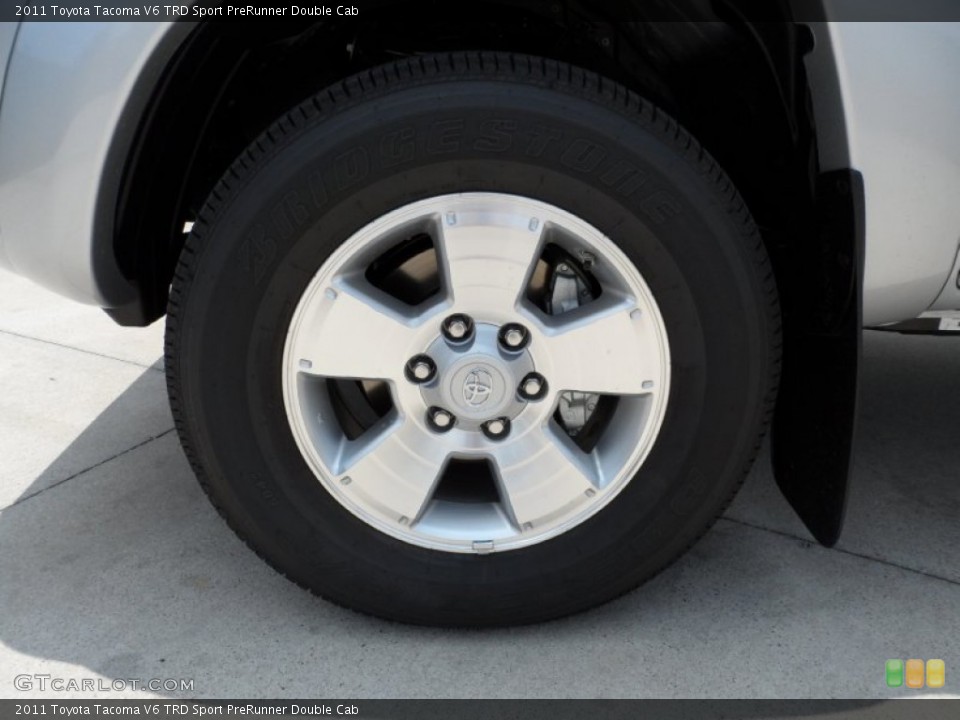 2011 Toyota Tacoma V6 TRD Sport PreRunner Double Cab Wheel and Tire Photo #50007277