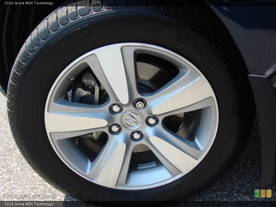 2010 Acura MDX Technology Wheel and Tire Photo #50014614