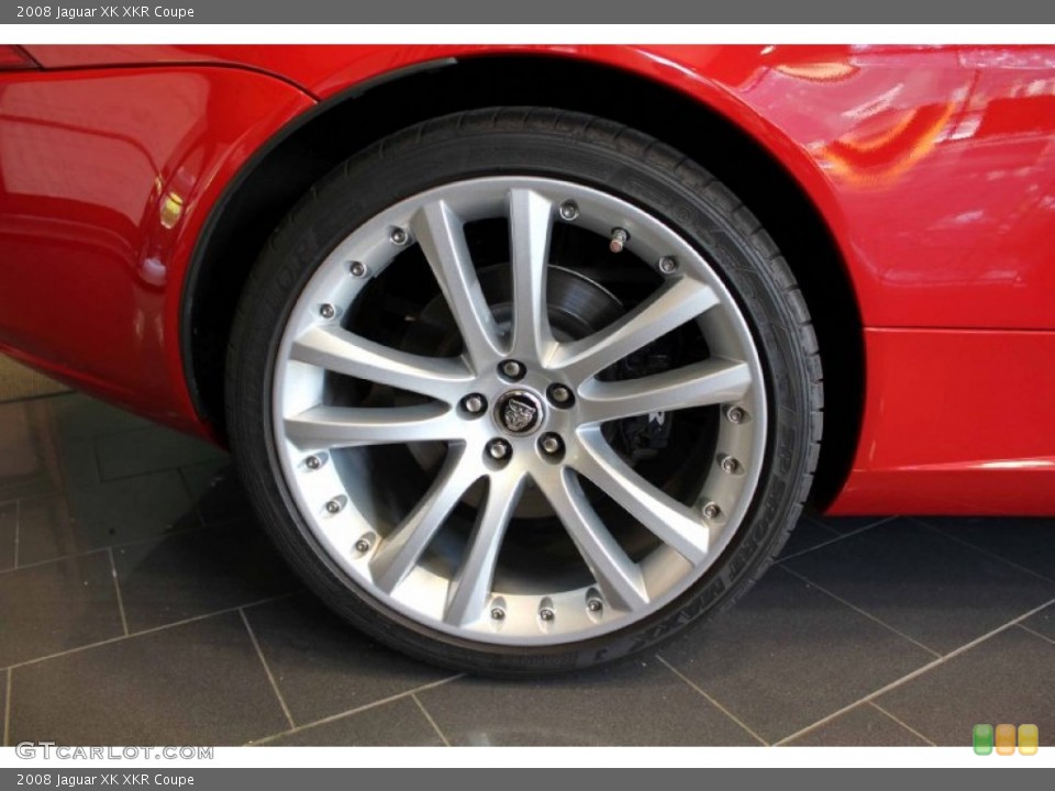 2008 Jaguar XK XKR Coupe Wheel and Tire Photo #50017663