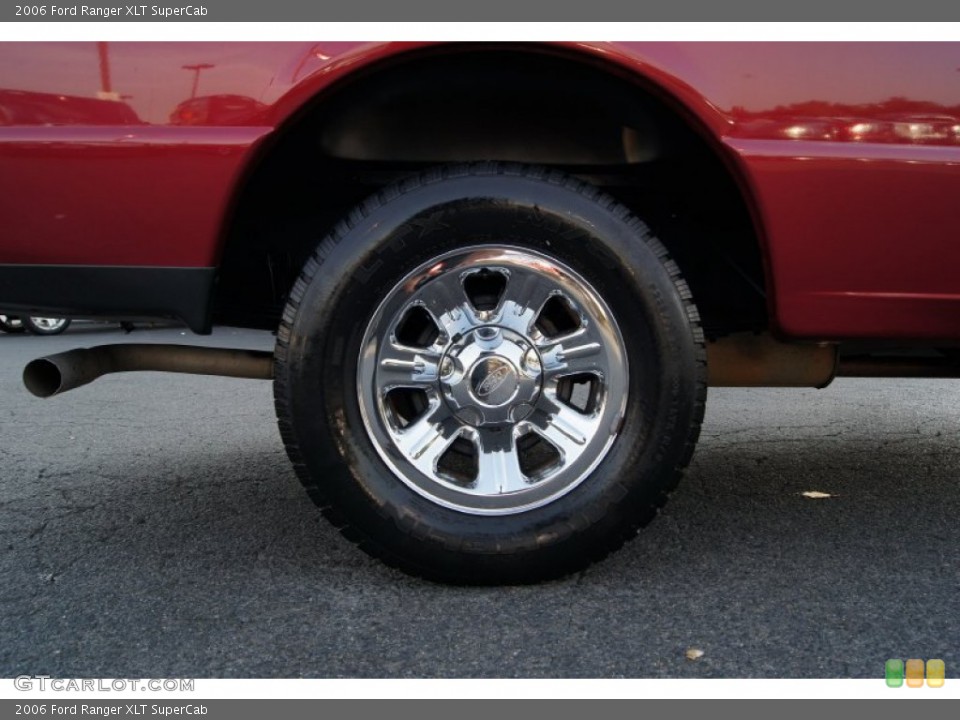 2006 Ford Ranger XLT SuperCab Wheel and Tire Photo #50026054