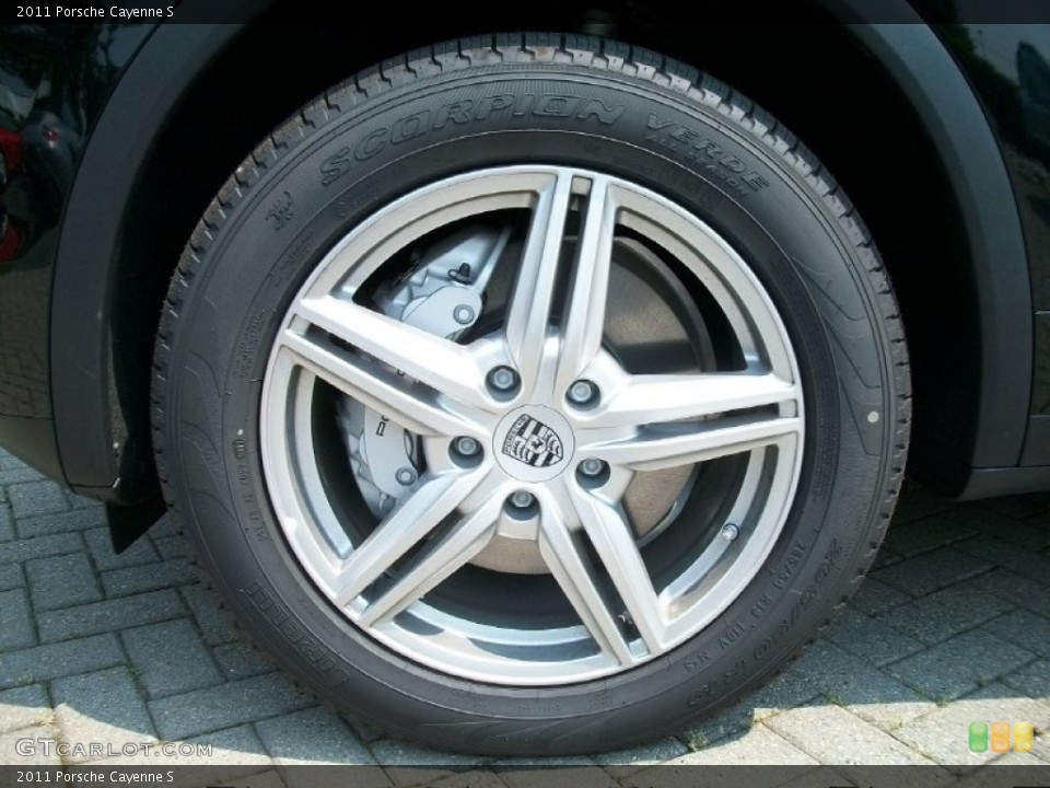 2011 Porsche Cayenne S Wheel and Tire Photo #50030821