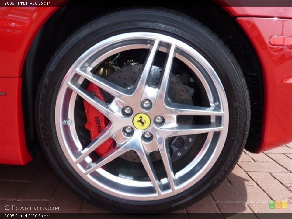 2008 Ferrari F430 Spider Wheel and Tire Photo #50038116