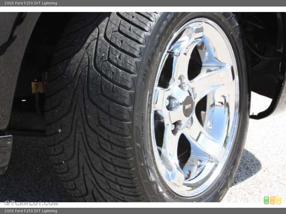 2003 Ford F150 SVT Lightning Wheel and Tire Photo #50041533