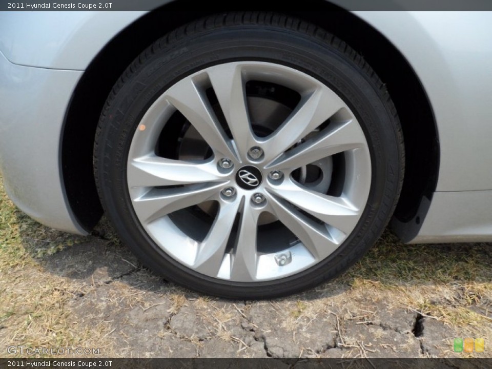 2011 Hyundai Genesis Coupe 2.0T Wheel and Tire Photo #50043873