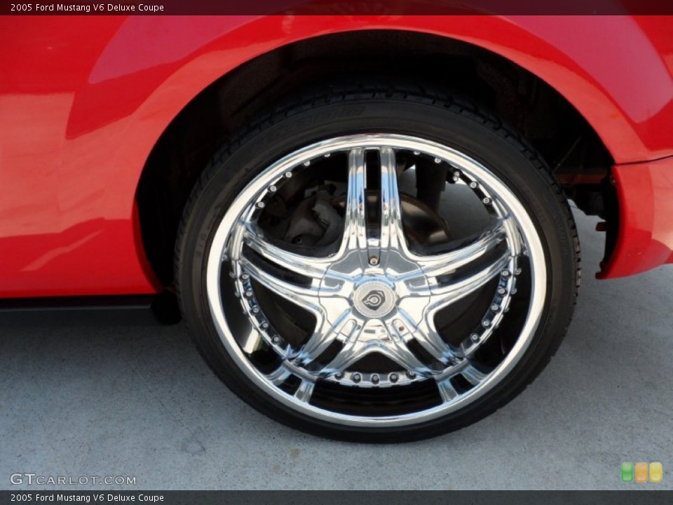 2005 Ford Mustang Custom Wheel and Tire Photo #50046669