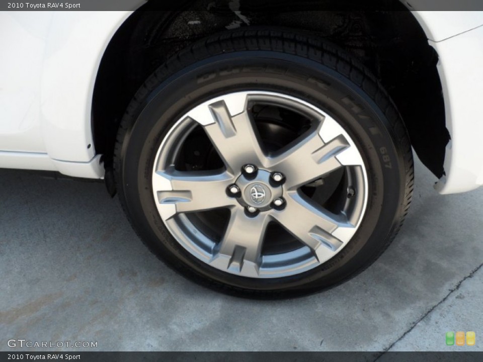 2010 Toyota RAV4 Sport Wheel and Tire Photo #50047257