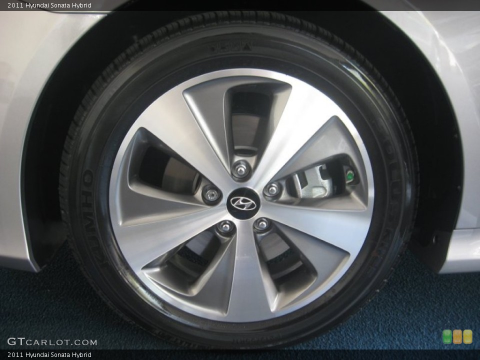 2011 Hyundai Sonata Hybrid Wheel and Tire Photo #50048508