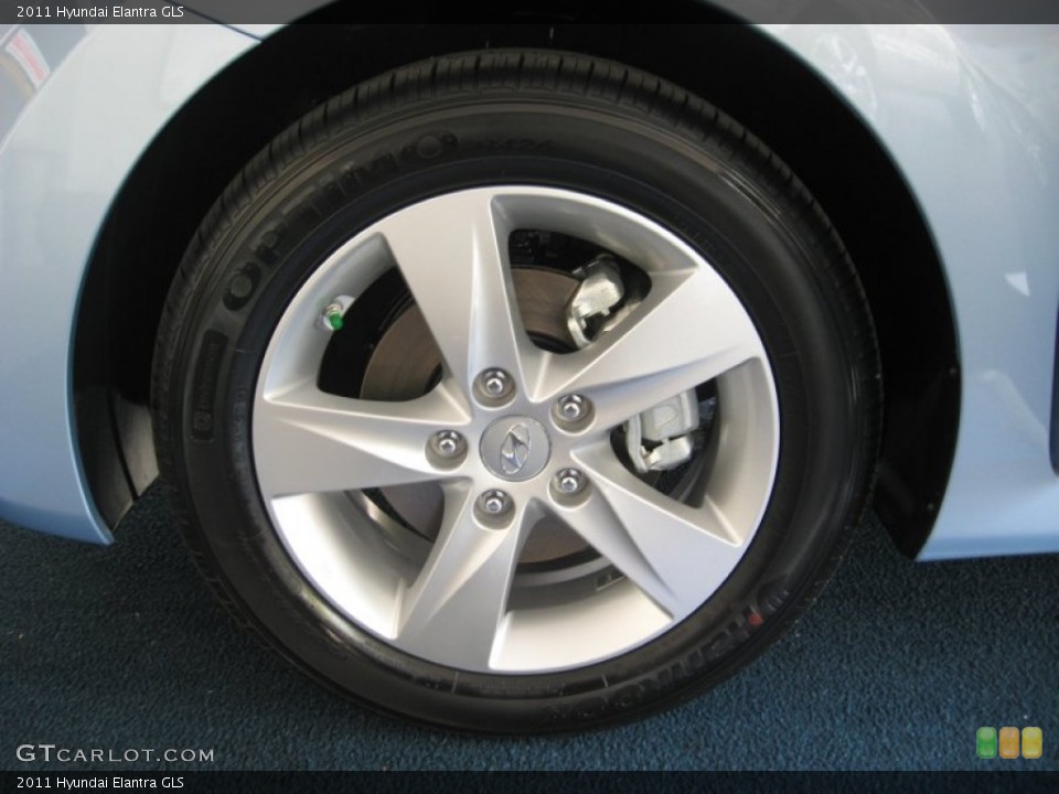 2011 Hyundai Elantra GLS Wheel and Tire Photo #50048910