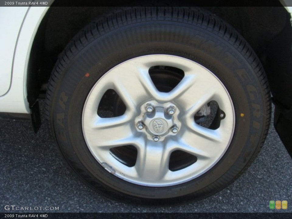 2009 Toyota RAV4 4WD Wheel and Tire Photo #50049711