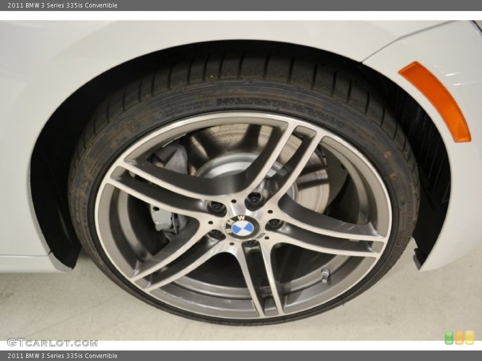 2011 BMW 3 Series 335is Convertible Wheel and Tire Photo #50052936