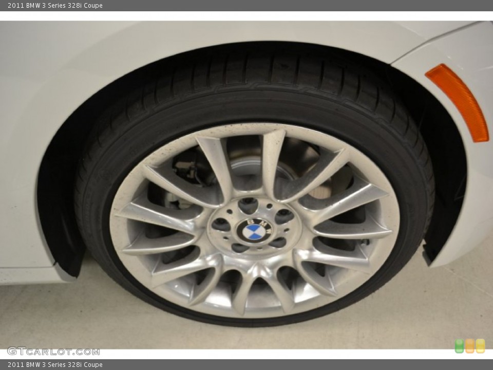 2011 BMW 3 Series 328i Coupe Wheel and Tire Photo #50054587