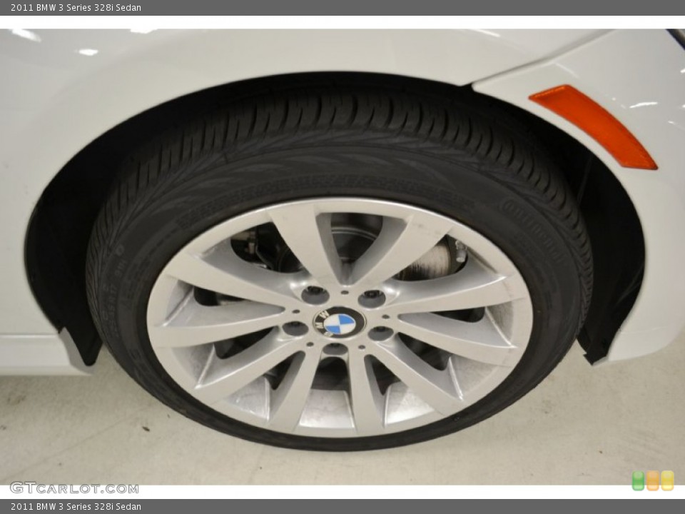 2011 BMW 3 Series 328i Sedan Wheel and Tire Photo #50056210