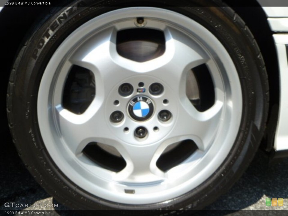 1999 BMW M3 Convertible Wheel and Tire Photo #50057851