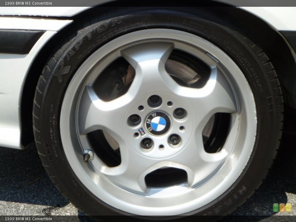 1999 BMW M3 Convertible Wheel and Tire Photo #50057863