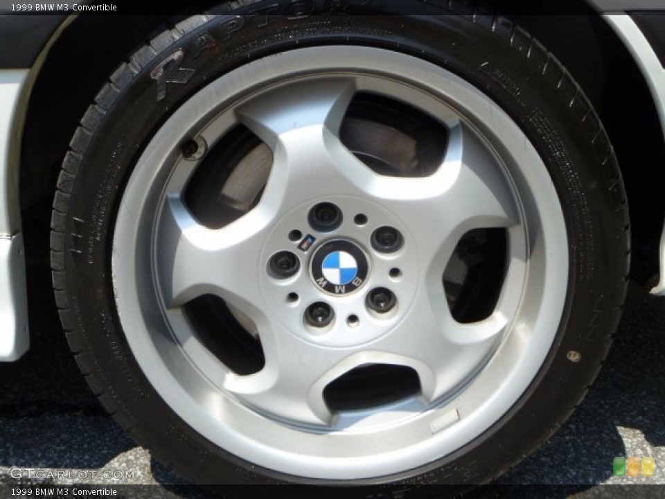 1999 BMW M3 Convertible Wheel and Tire Photo #50057881