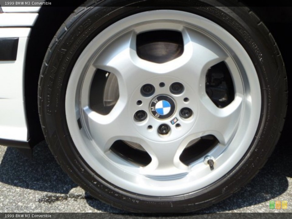 1999 BMW M3 Convertible Wheel and Tire Photo #50057905