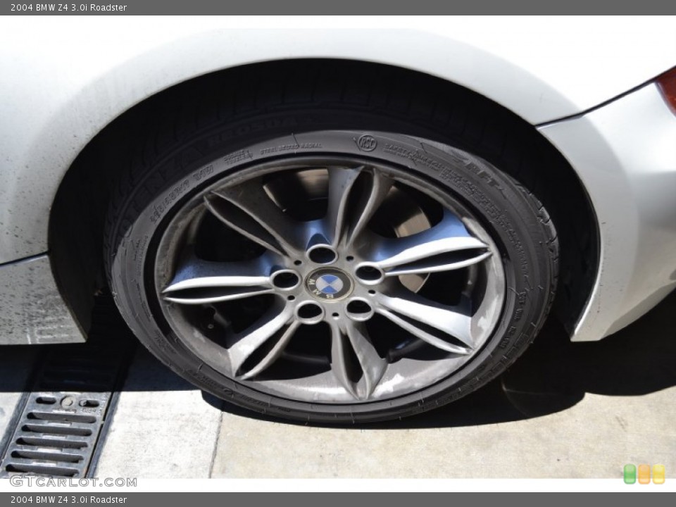2004 BMW Z4 3.0i Roadster Wheel and Tire Photo #50059378