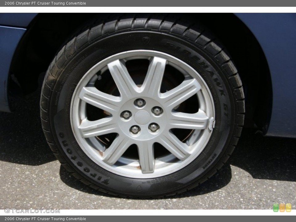 2006 Chrysler PT Cruiser Touring Convertible Wheel and Tire Photo #50060806