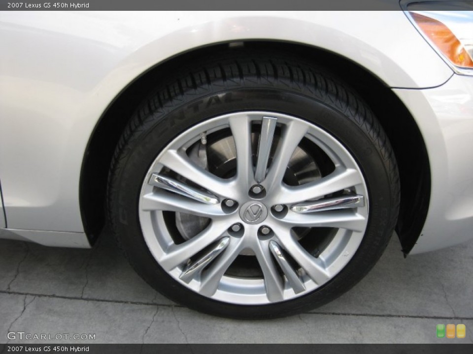 2007 Lexus GS 450h Hybrid Wheel and Tire Photo #50063986