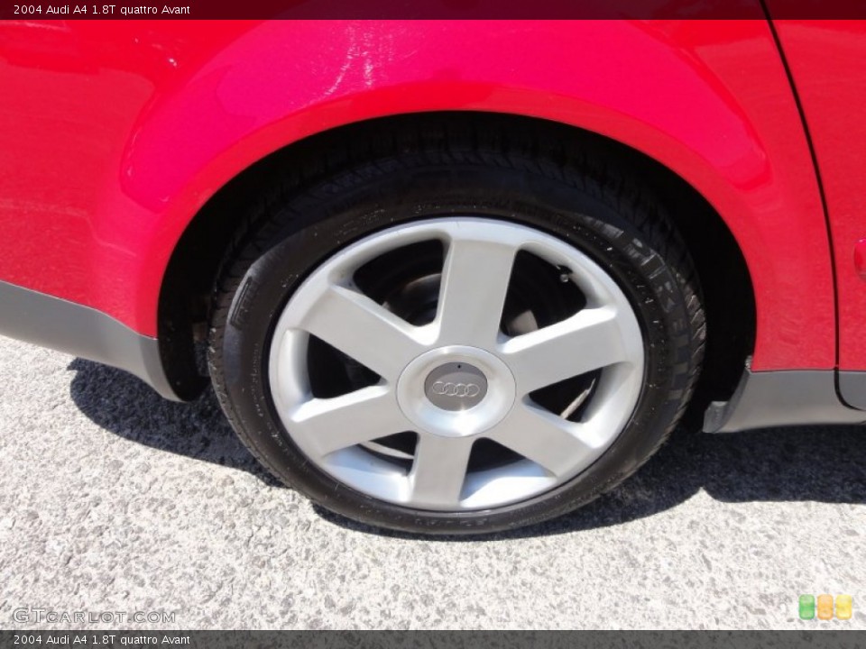 2004 Audi A4 1.8T quattro Avant Wheel and Tire Photo #50064490