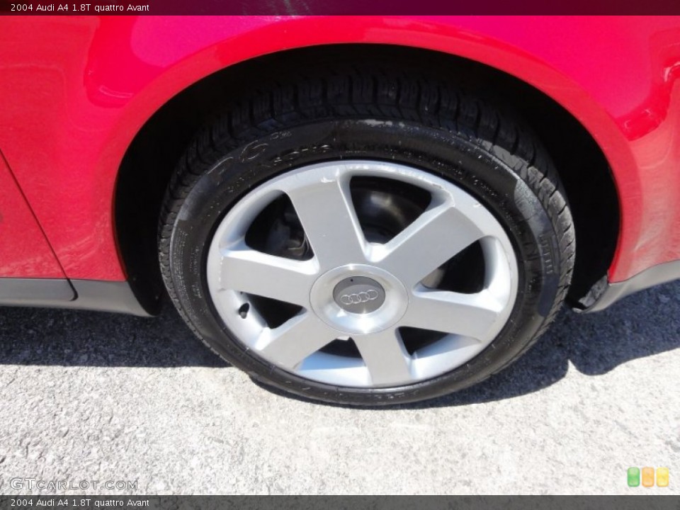 2004 Audi A4 1.8T quattro Avant Wheel and Tire Photo #50064505