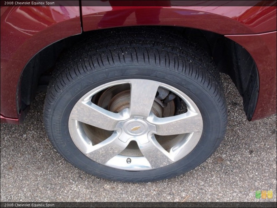 2008 Chevrolet Equinox Sport Wheel and Tire Photo #50064904