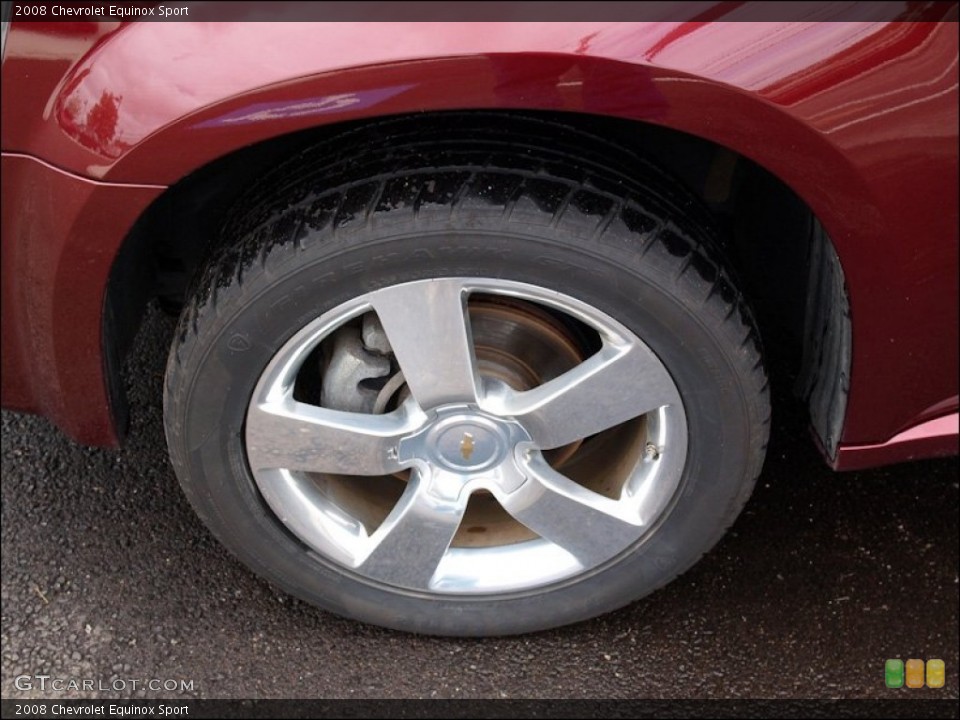 2008 Chevrolet Equinox Sport Wheel and Tire Photo #50064919