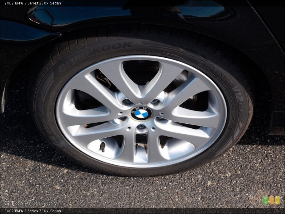 2002 BMW 3 Series 330xi Sedan Wheel and Tire Photo #50065738
