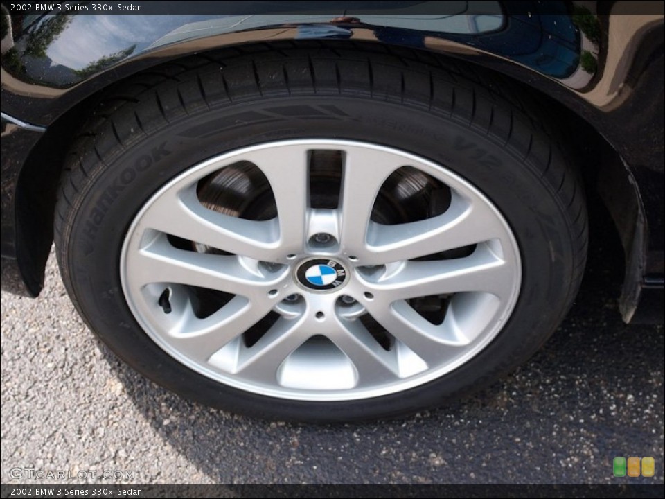 2002 BMW 3 Series 330xi Sedan Wheel and Tire Photo #50065774