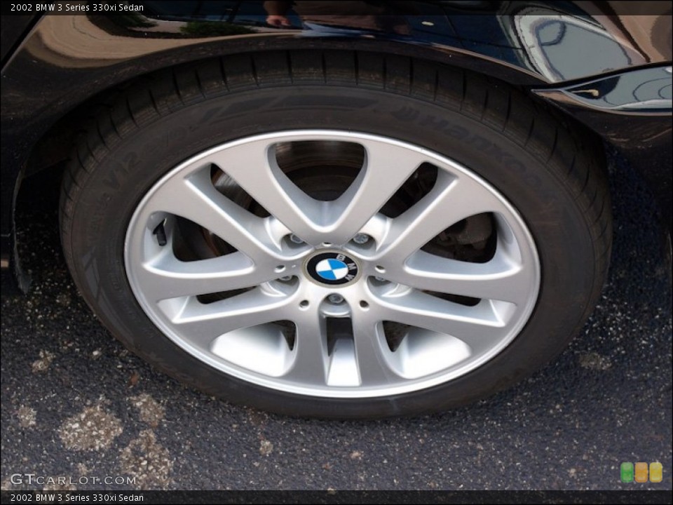 2002 BMW 3 Series 330xi Sedan Wheel and Tire Photo #50065789