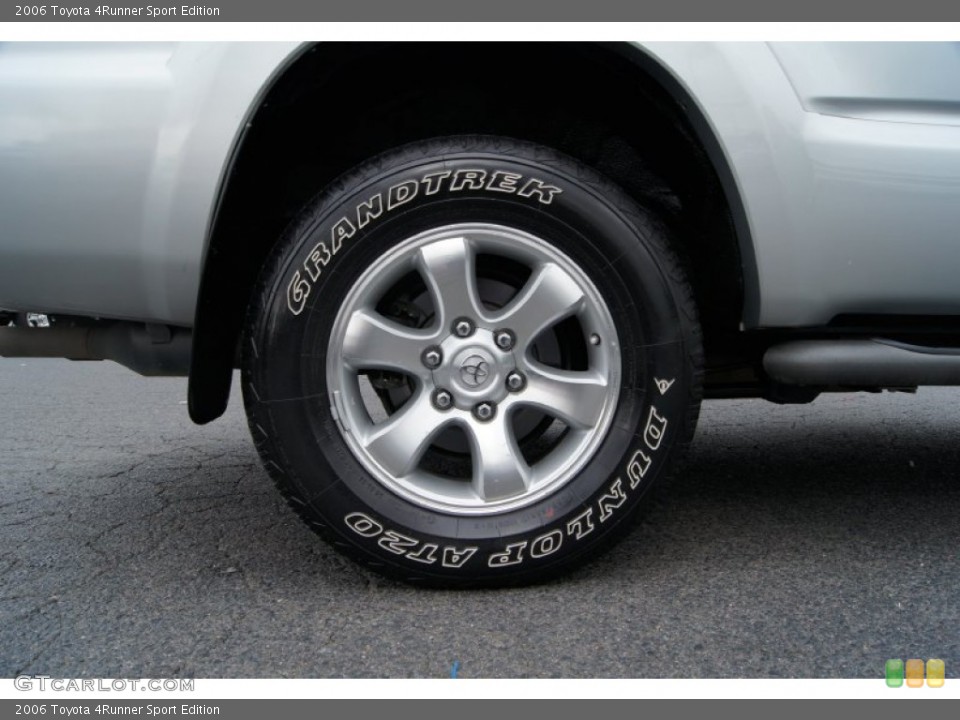 2006 Toyota 4Runner Sport Edition Wheel and Tire Photo #50069113