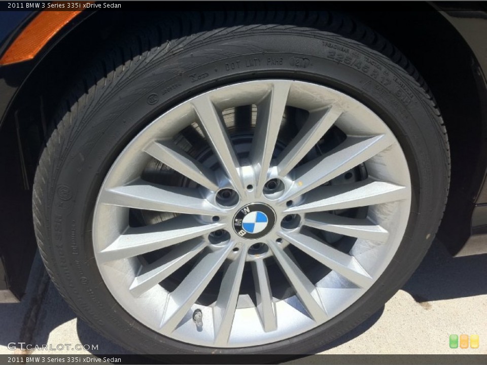 2011 BMW 3 Series 335i xDrive Sedan Wheel and Tire Photo #50069824