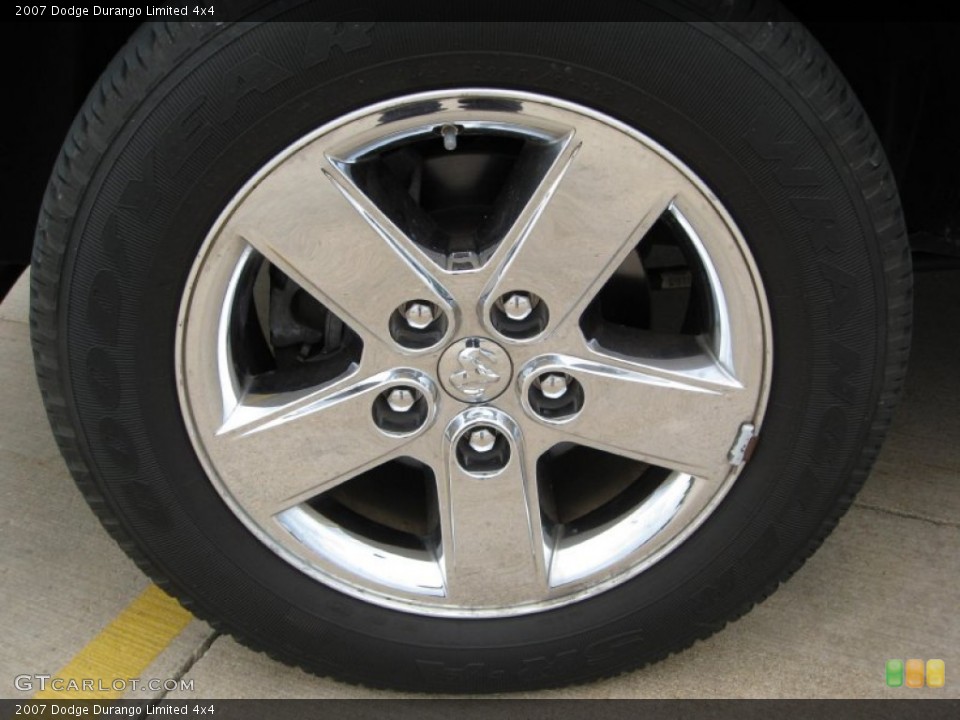 2007 Dodge Durango Limited 4x4 Wheel and Tire Photo #50071447
