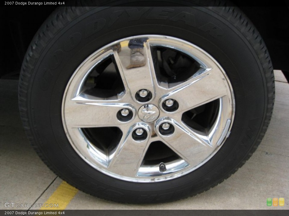 2007 Dodge Durango Limited 4x4 Wheel and Tire Photo #50071642
