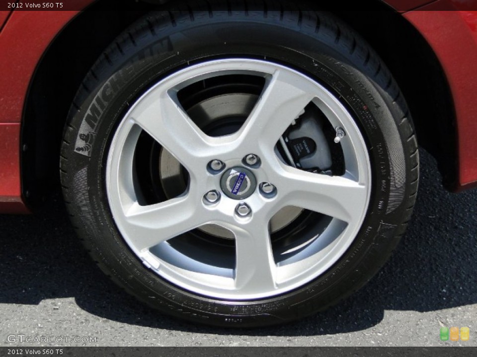 2012 Volvo S60 T5 Wheel and Tire Photo #50072200