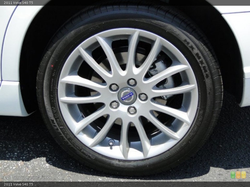 2011 Volvo S40 T5 Wheel and Tire Photo #50072314