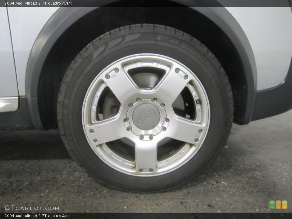 2004 Audi Allroad 2.7T quattro Avant Wheel and Tire Photo #50075140