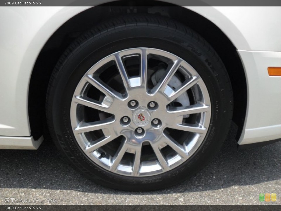 2009 Cadillac STS V6 Wheel and Tire Photo #50076265